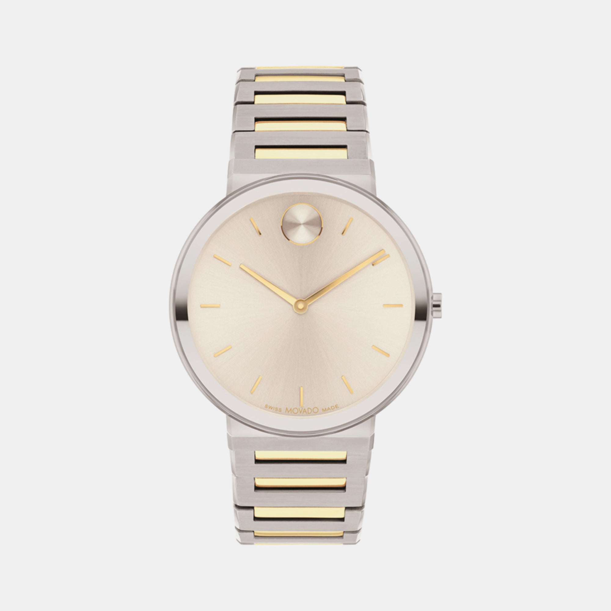 Movado Round Beige Analog watch