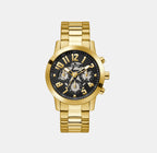 Guess Round Black Chronograph watch