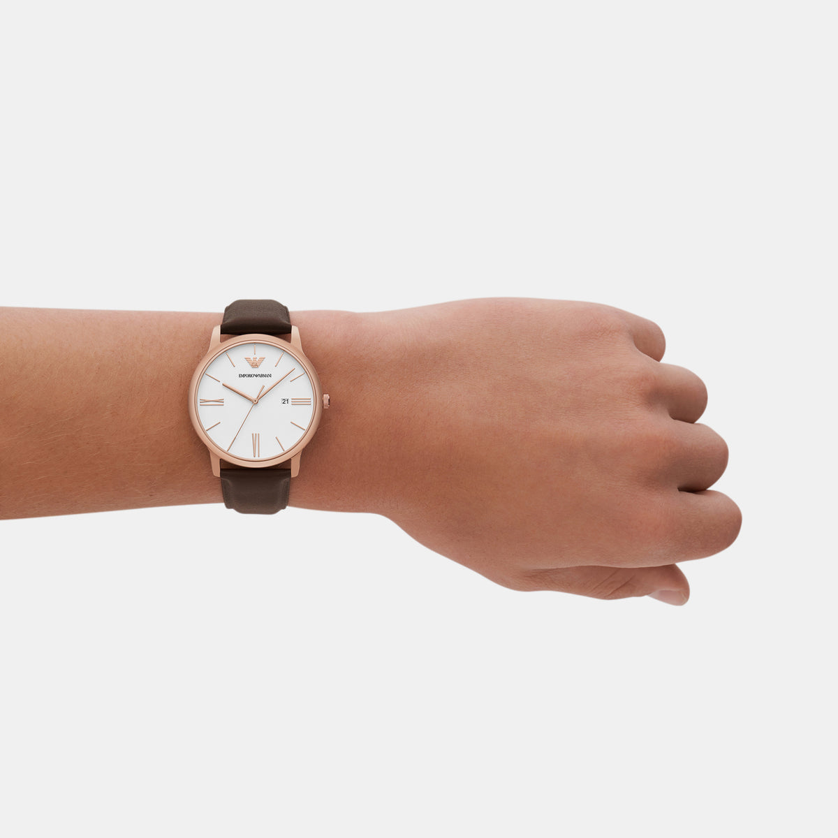 Emporio Armani 30 mm Brown Quartz watch