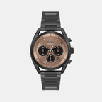 Boss Round Brown Chronograph watch