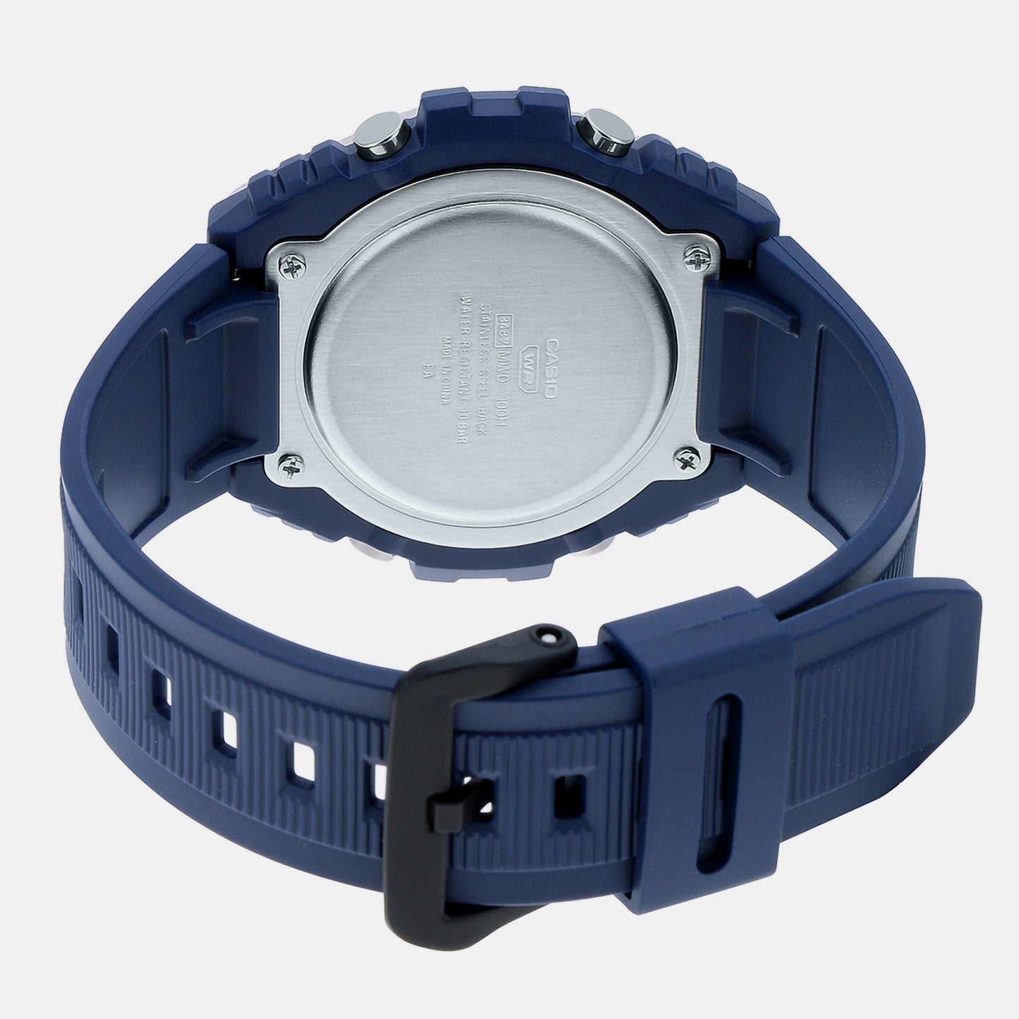 Youth Blue Men's Digital Resin Watch D190 - MWD-100H-2AVDF