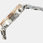 Men Quartz Grey Dial Chronograph Stainless Steel Watch Y16015L5MF