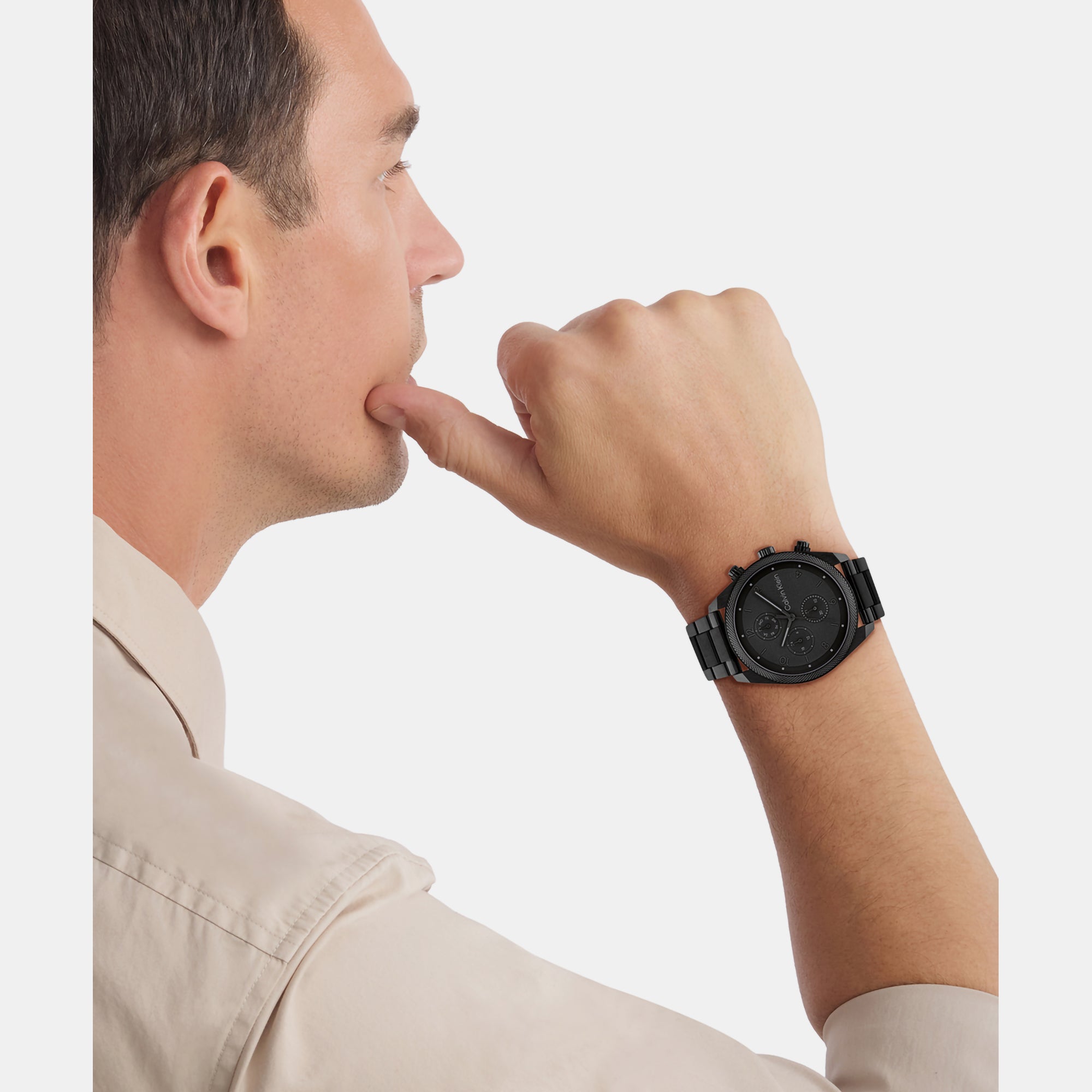 Calvin Klein Stainless Steel Round watch