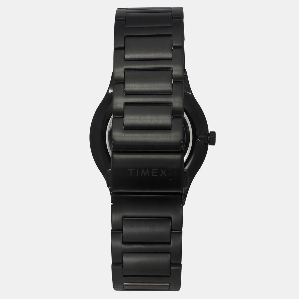 Timex Men Round Black watch