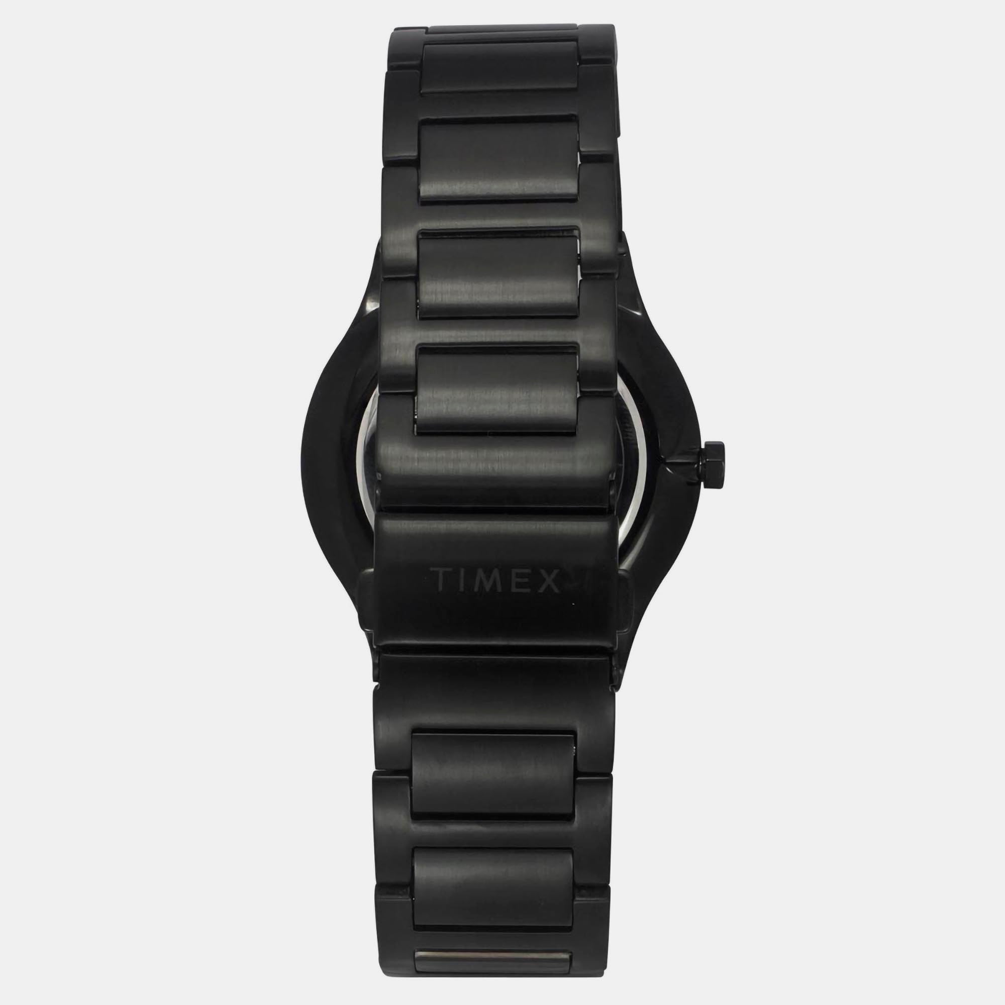 Timex Men Round Black watch