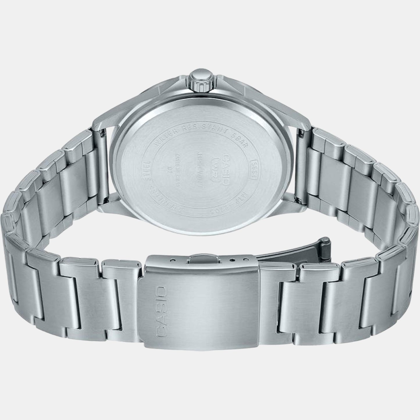 Men's Analog Stainless Steel Watch A2102 - MTP-E705D-5EVDF