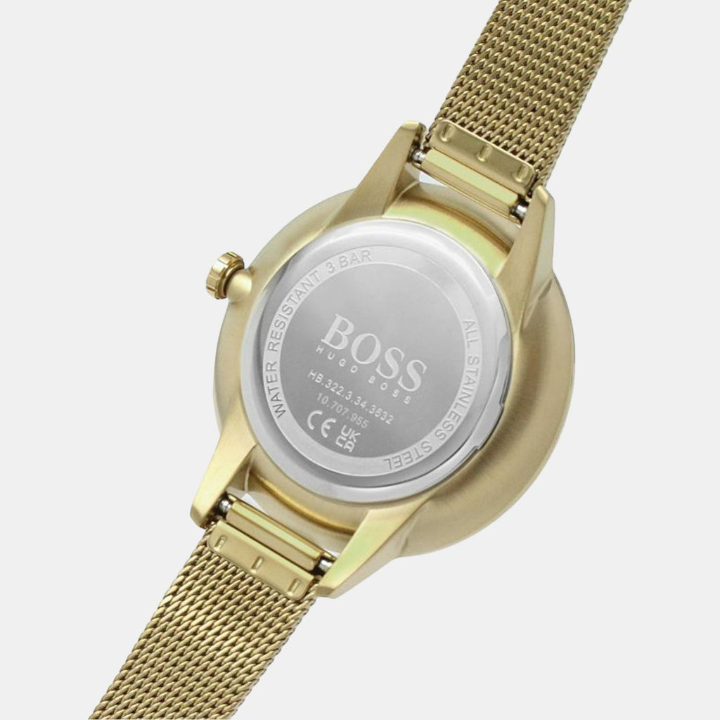 Boss Stainless Steel Gold watch