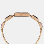 Timex Brass Burgundy watch