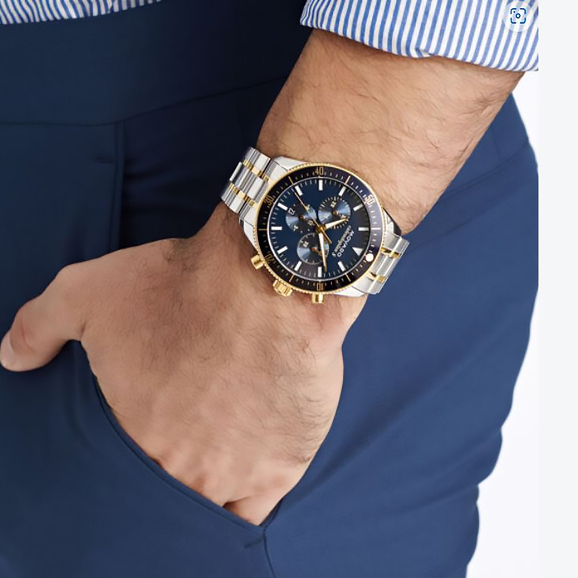 Movado Stainless Steel Round watch