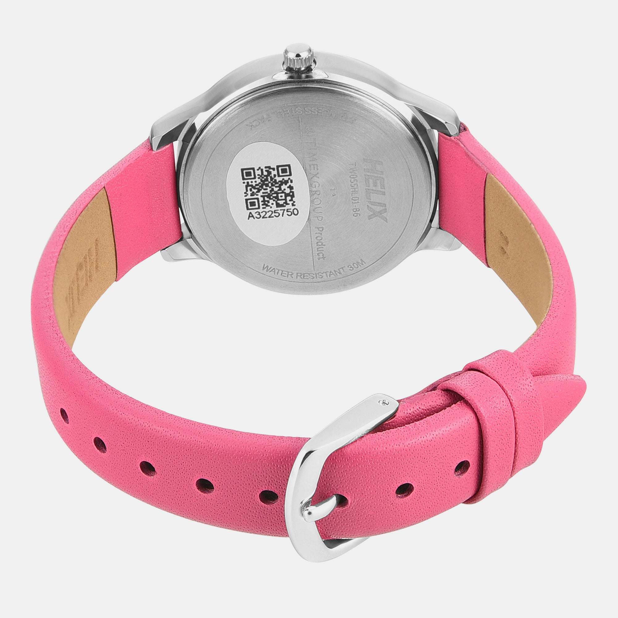 Helix Leather Pink watch