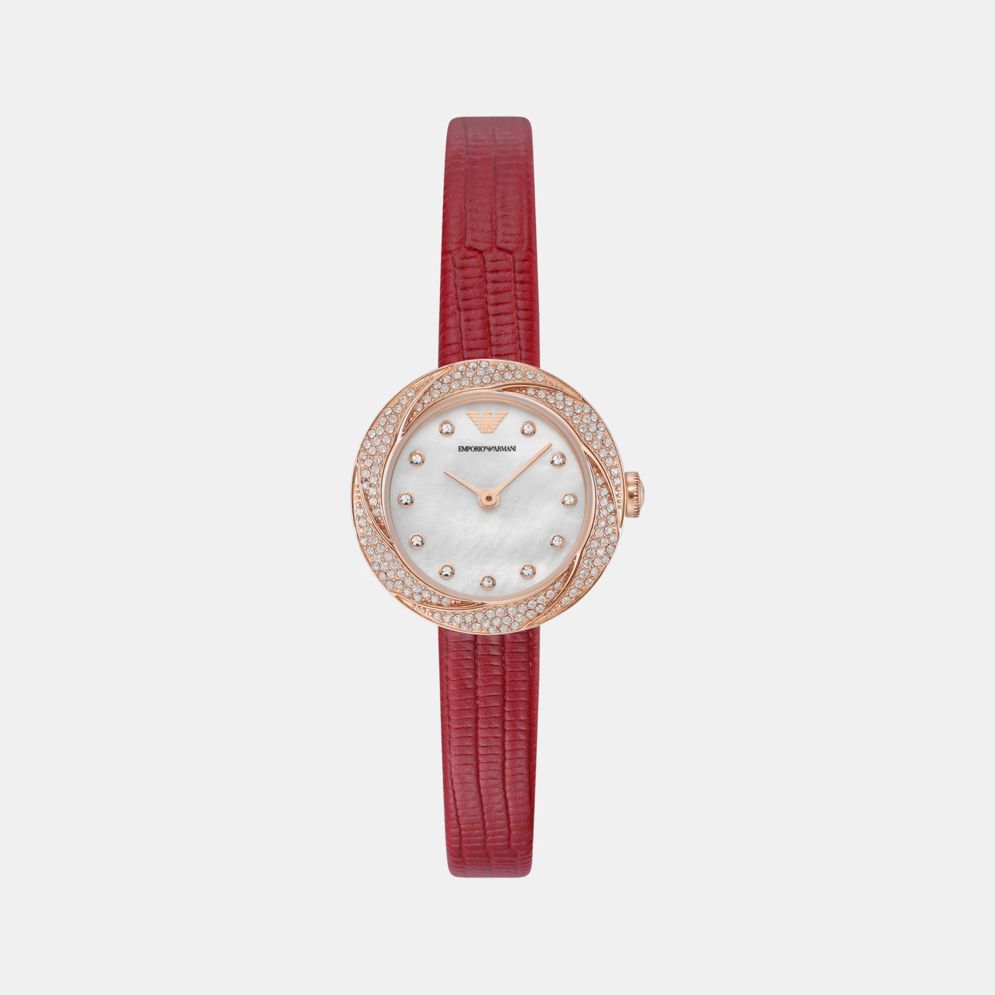 Emporio Armani Round Mother Of Pearl Analog watch