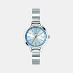 Helix Round Silver Analog watch