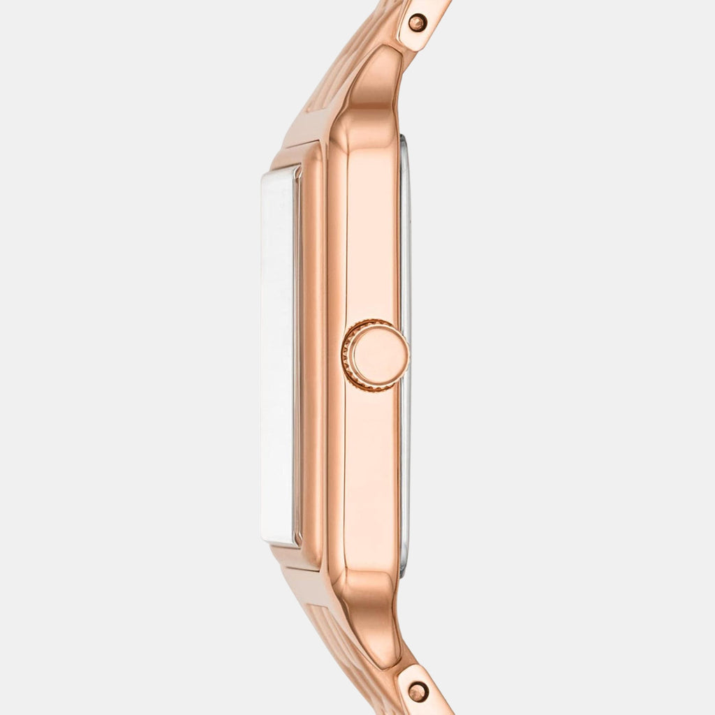 Raquel Women Quartz White Dial Analog Stainless Steel Watch ES5271