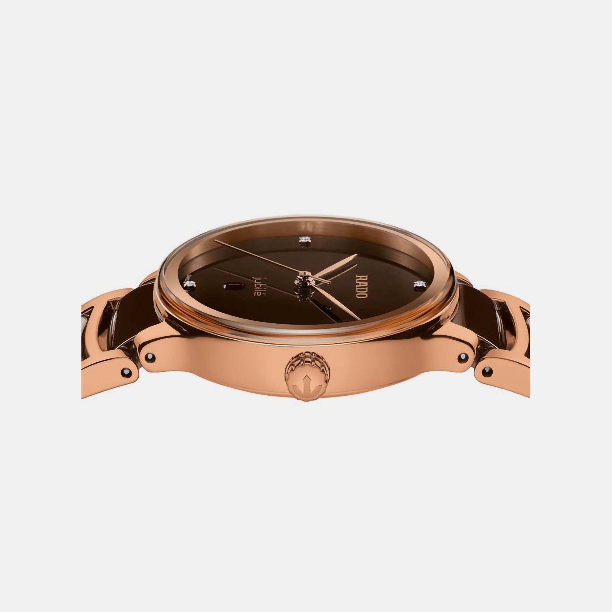 Rado Women Round Brown watch