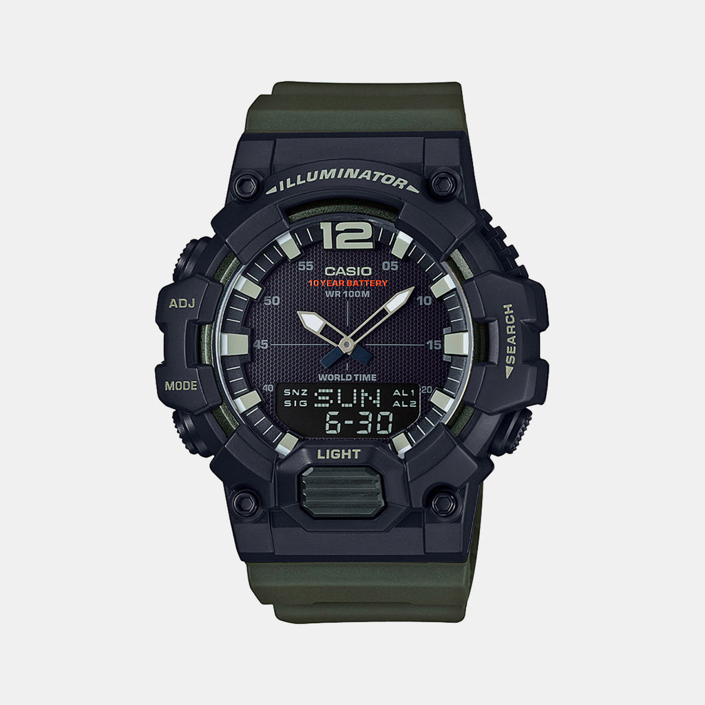 Casio Round Black Analog-Digital watch