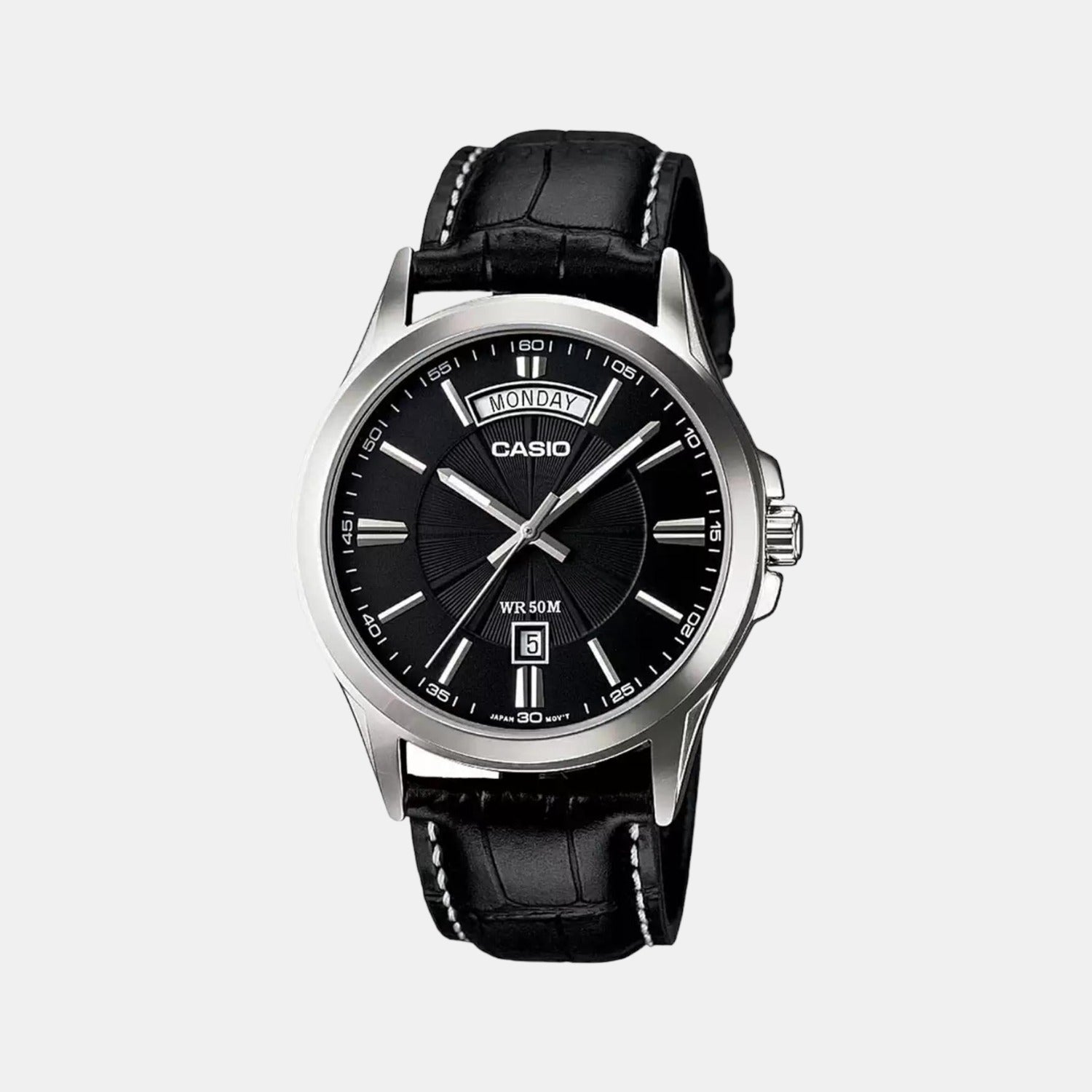 Casio Round Black Analog watch