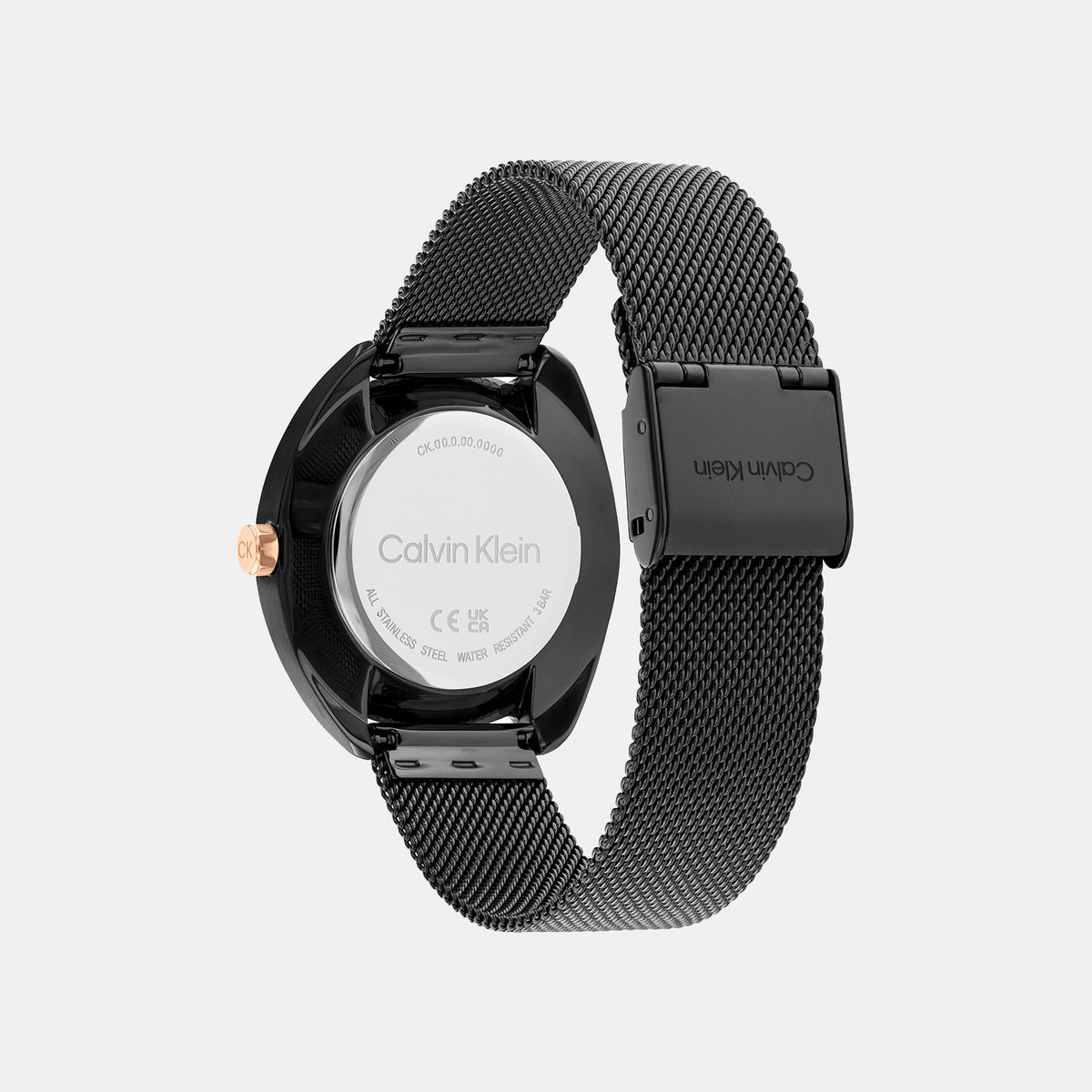 Calvin Klein Women Round Black watch