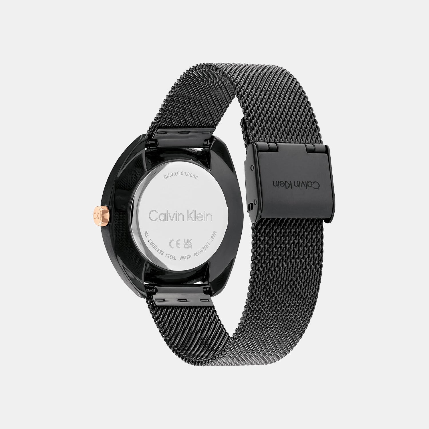 Calvin Klein Women Round Black watch