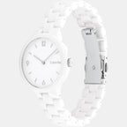 Calvin Klein Women Round White watch
