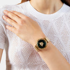 Versace Stainless Steel Round watch