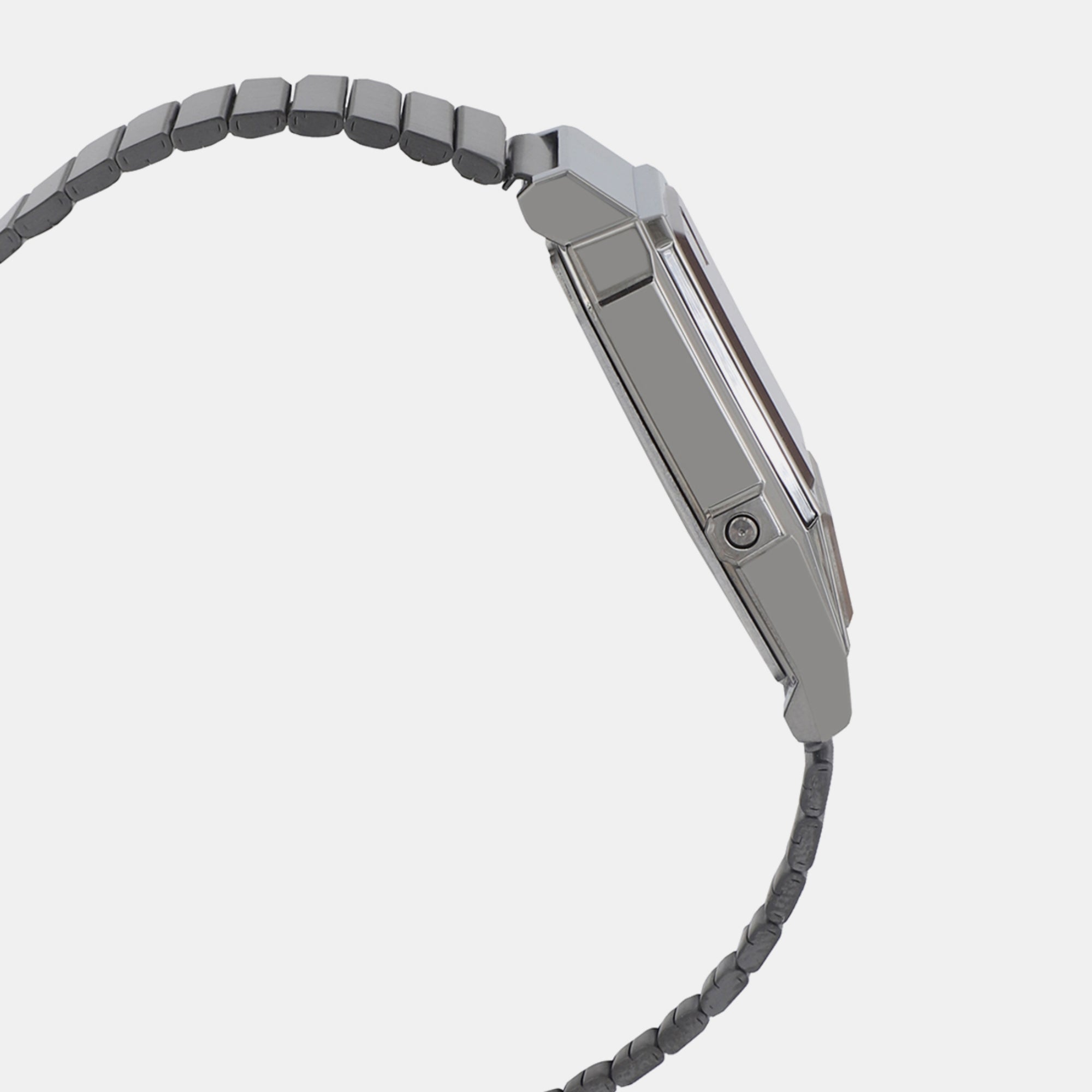 Casio Unisex Rectangular Rose Gold watch