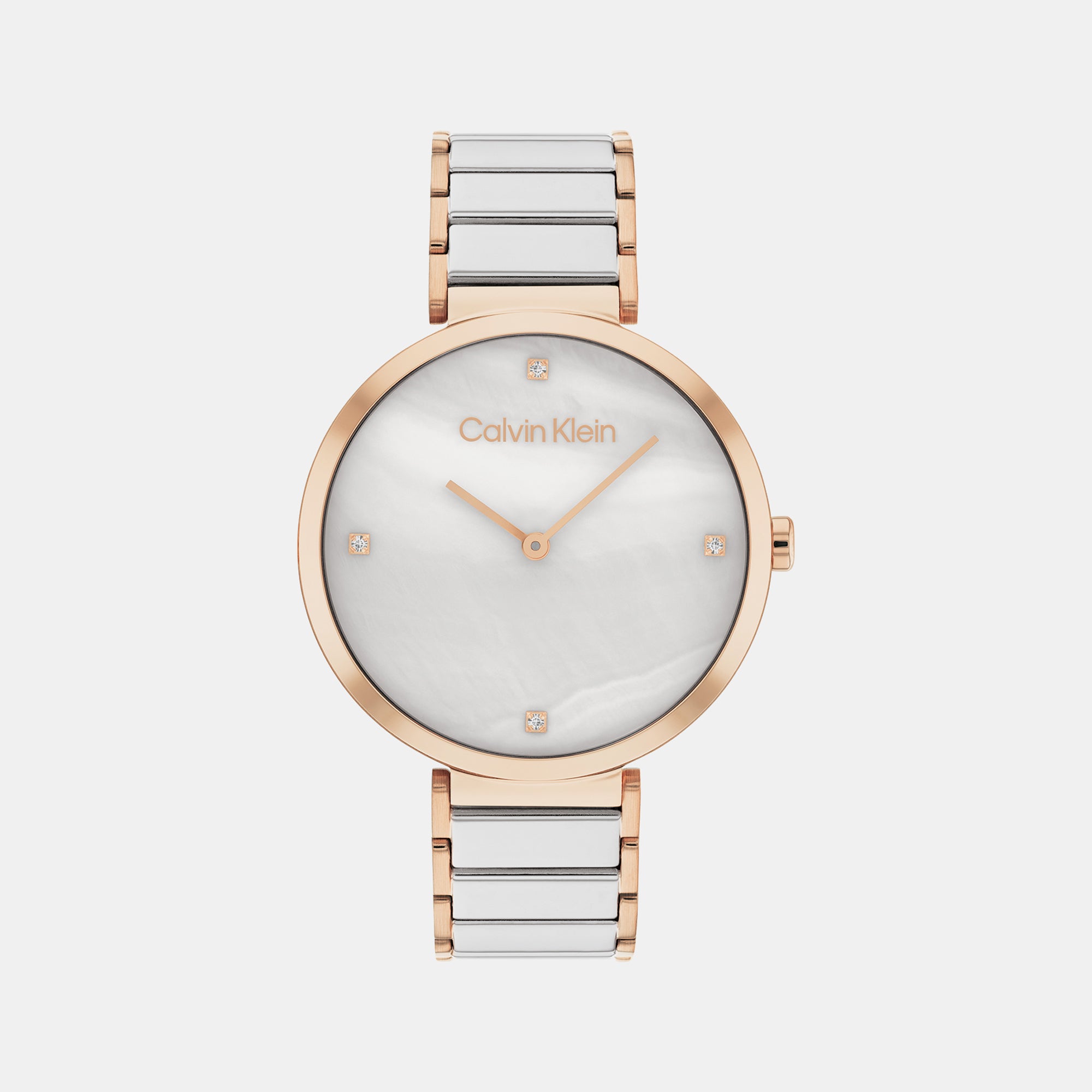 Buy Calvin Klein Minimalistic T Bar Watch - Two-Tone Online