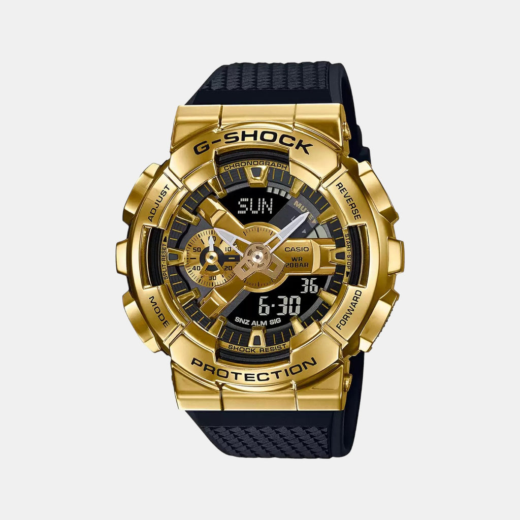 Casio Round Gold Analog-Digital watch