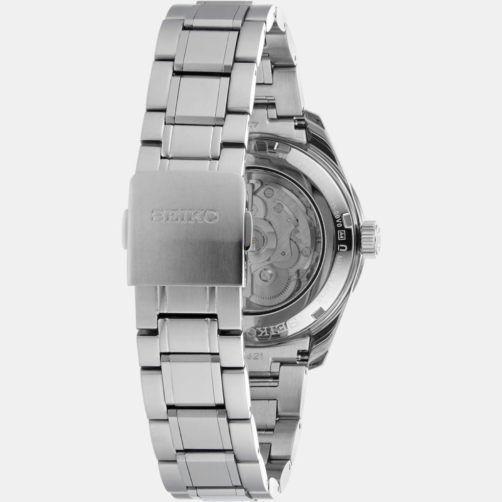 Seiko Men Round Green watch