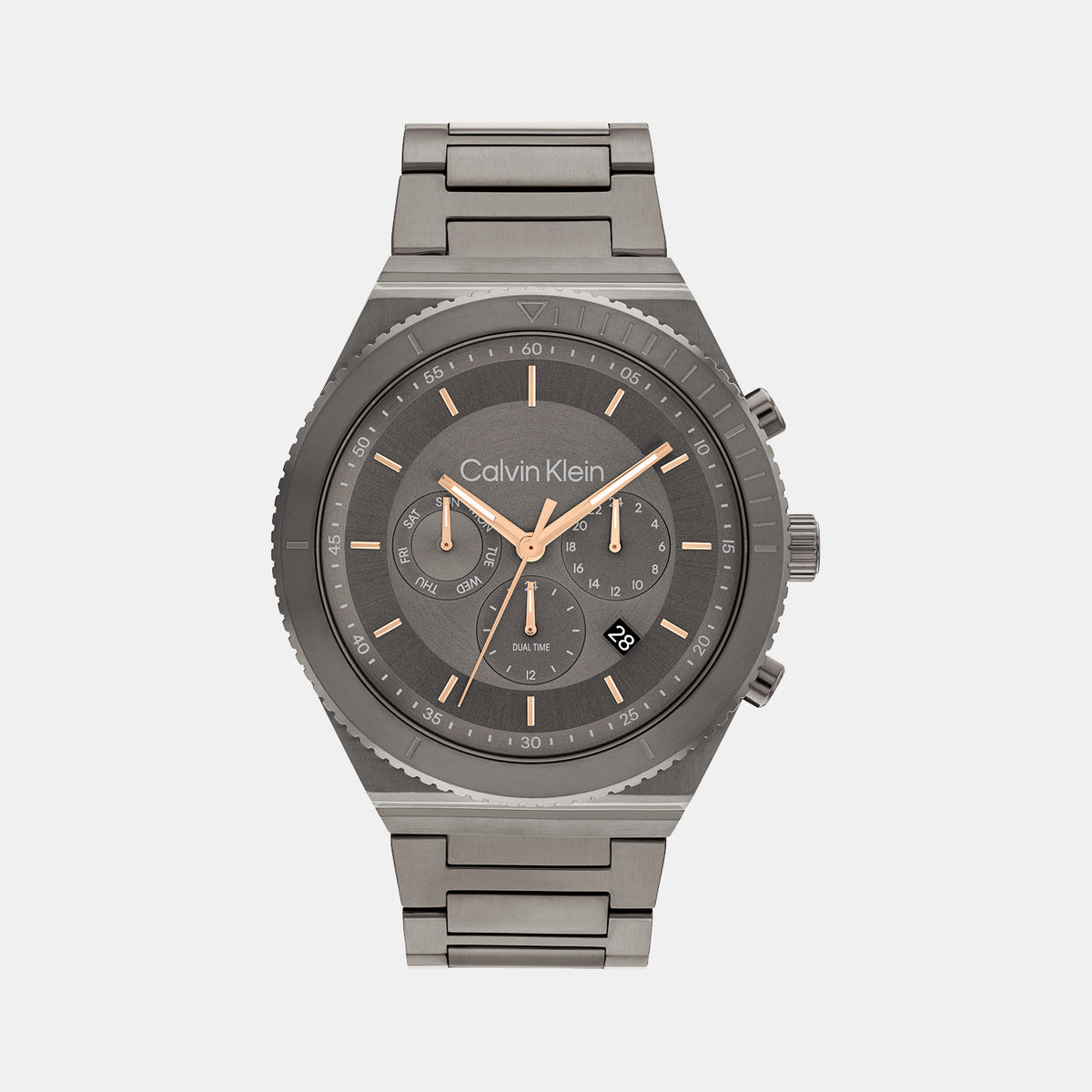 Calvin Klein Tonneau Grey Chronograph watch