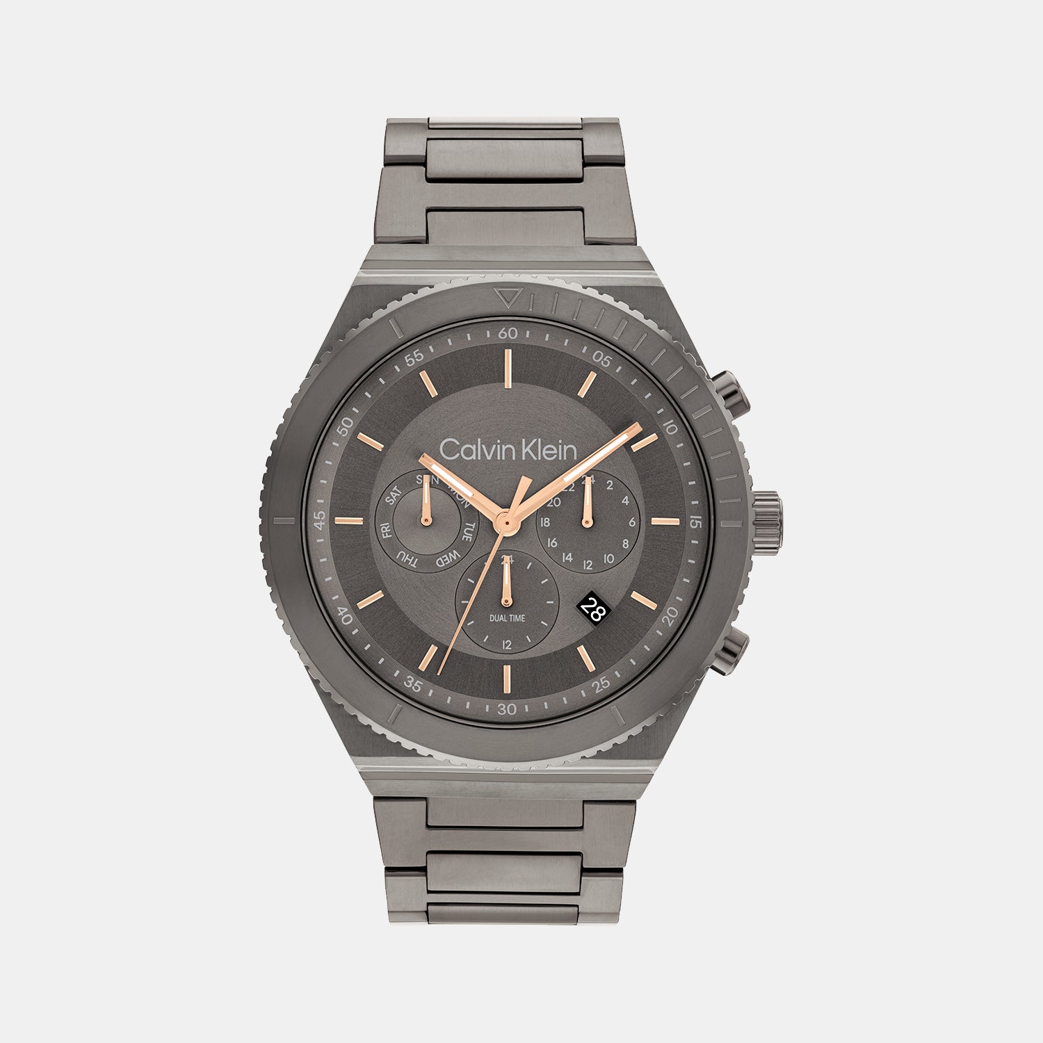 Calvin Klein Tonneau Grey Chronograph watch