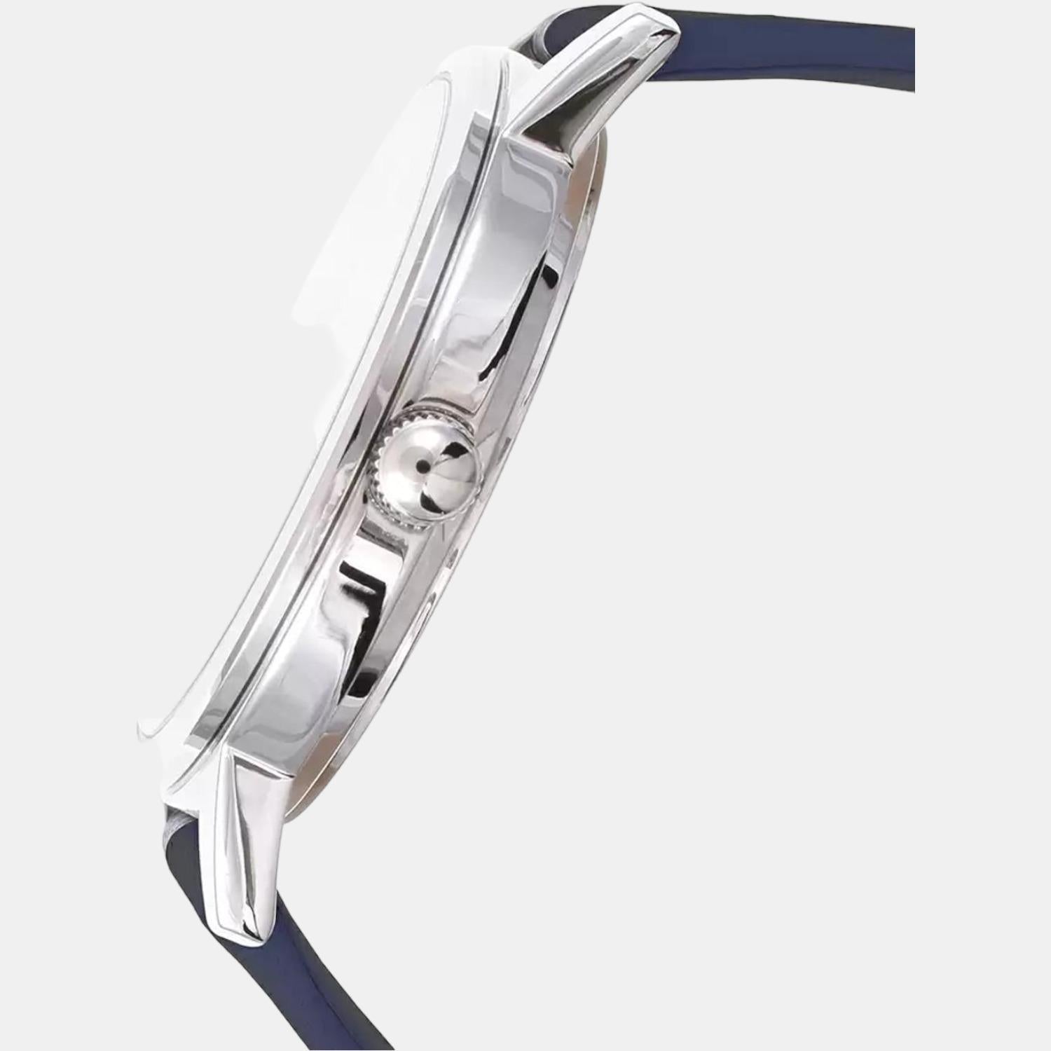 Casio Men Round Blue watch