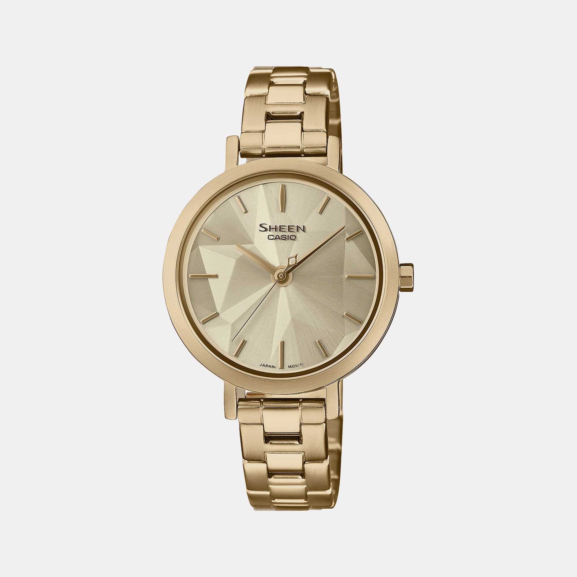 Casio Round Gold Analog watch