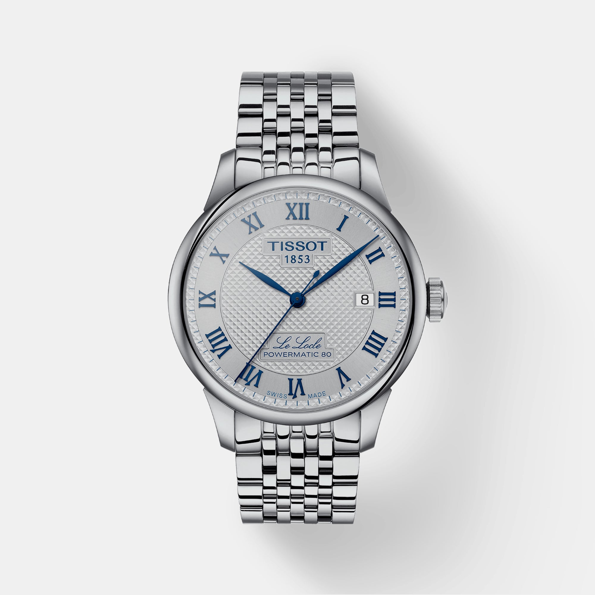 Tissot Round Silver Analog watch