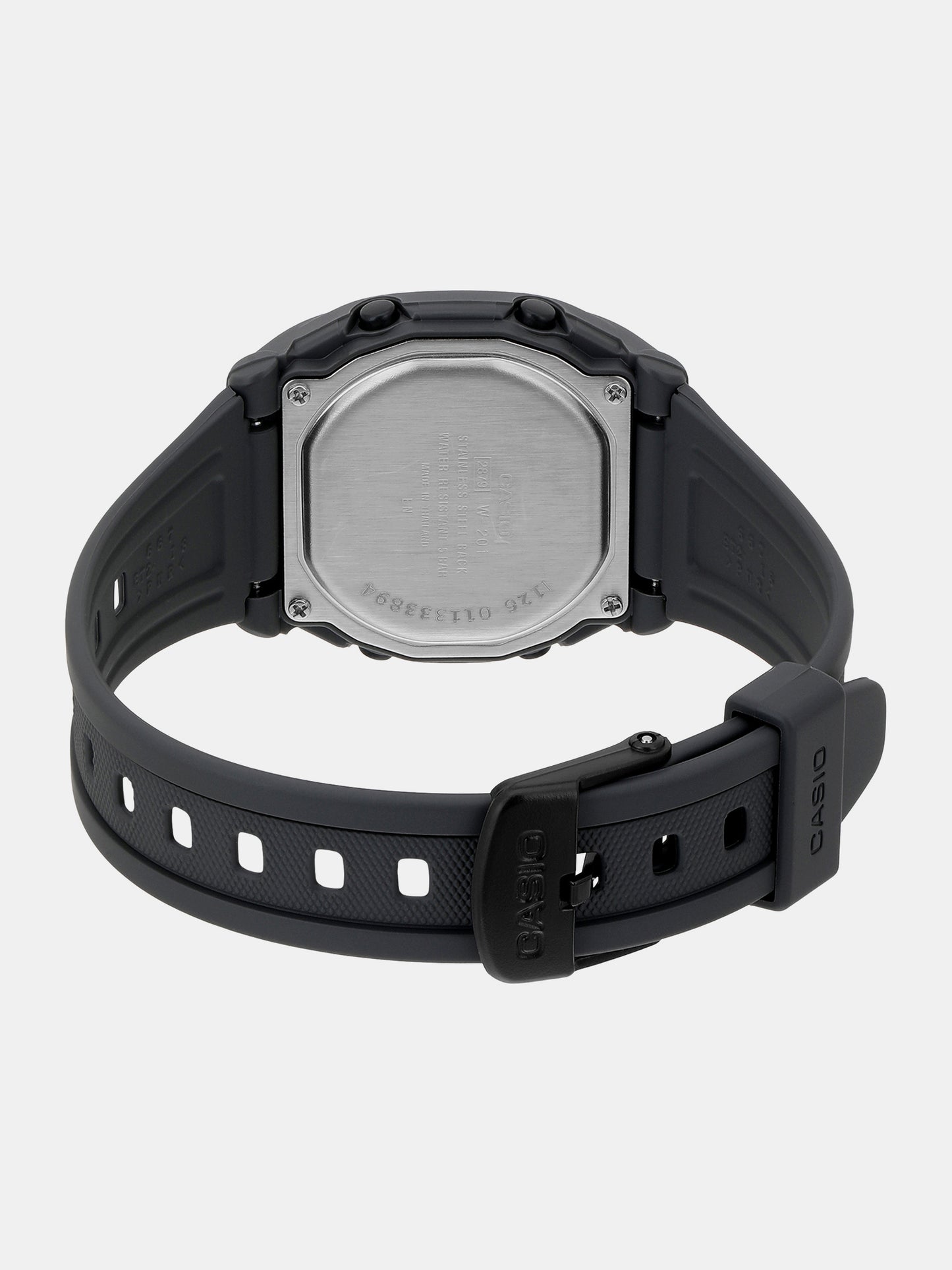 Youth Black Unisex Digital Resin Watch I126 - W-201-1BVDF