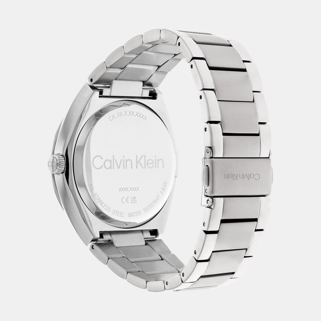Calvin Klein Men Round Grey watch