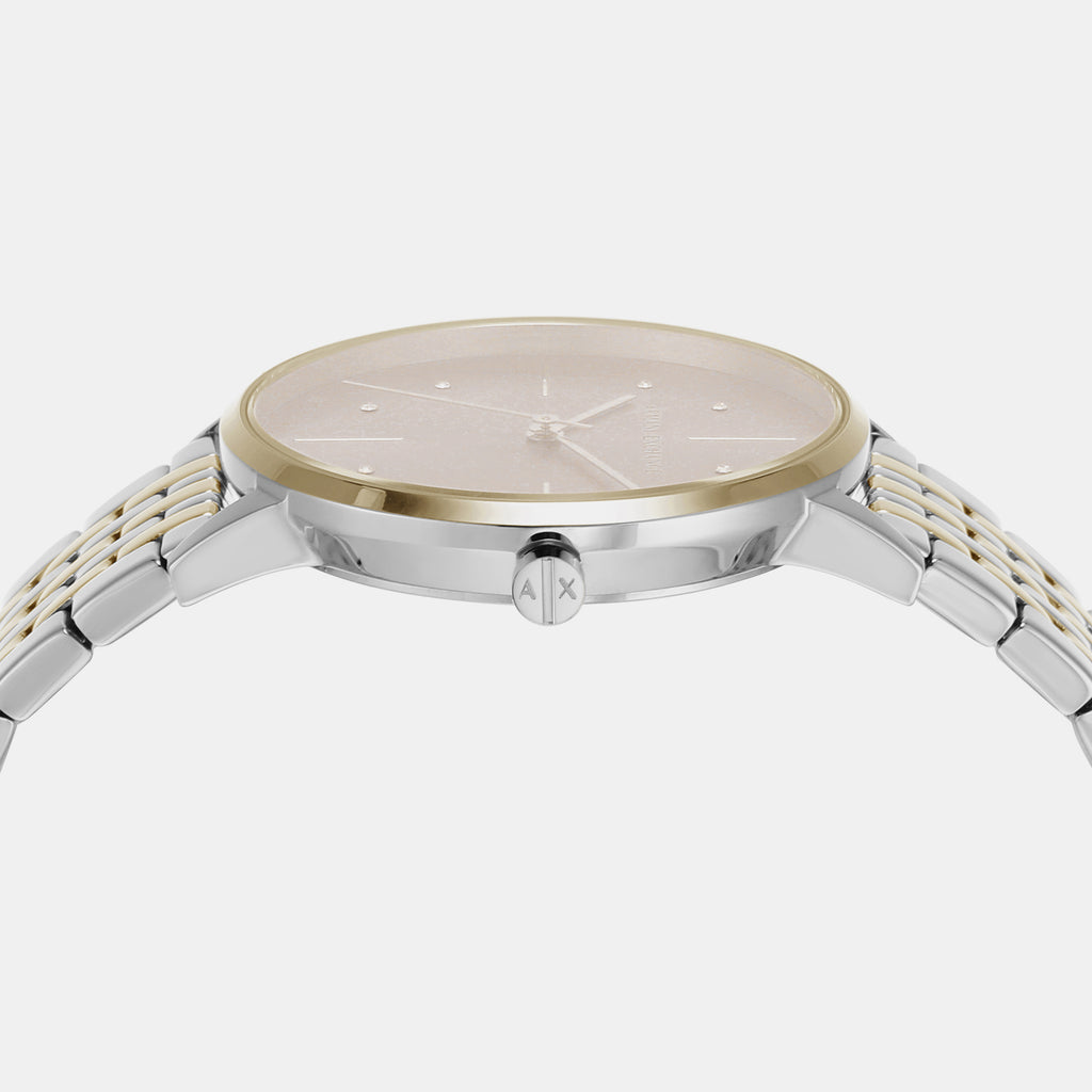 Armani Exchange Stainless Steel Round watch