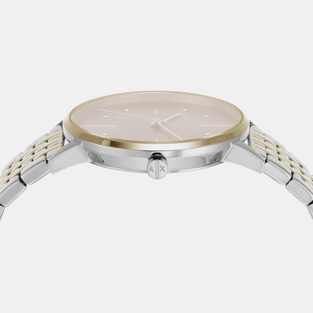 Armani Exchange Stainless Steel Round watch