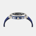 Ferragamo Men Round Black watch