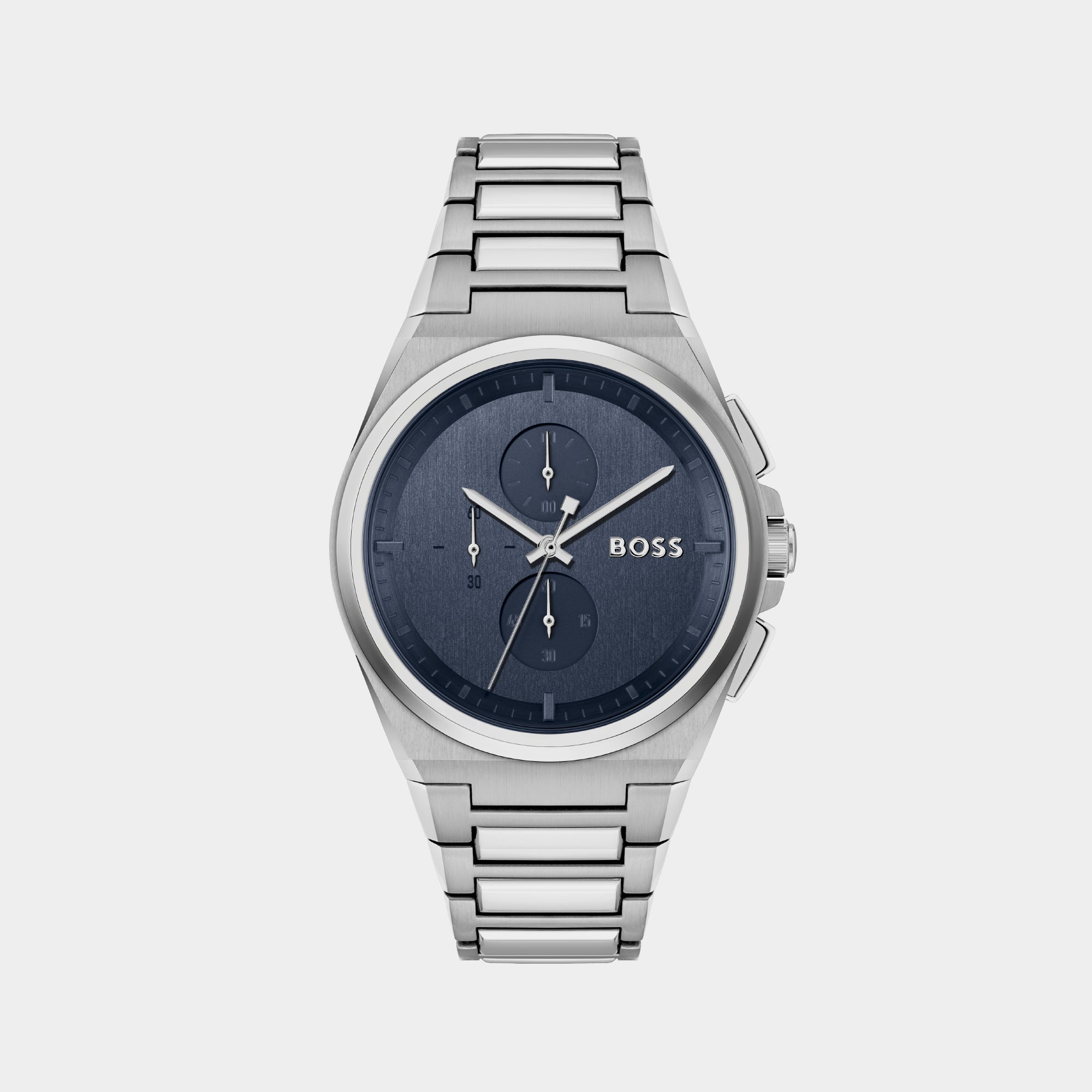 Boss Tonneau Blue Analog watch