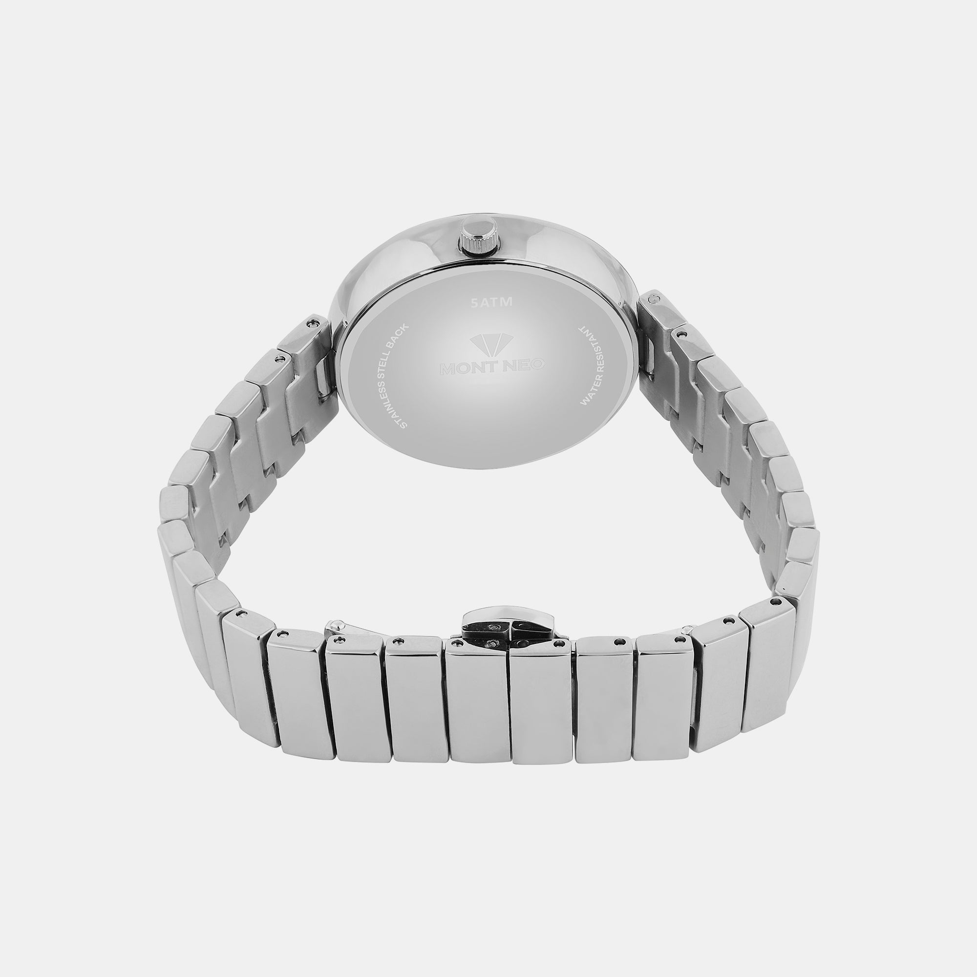 Mont Neo Women Round Silver watch