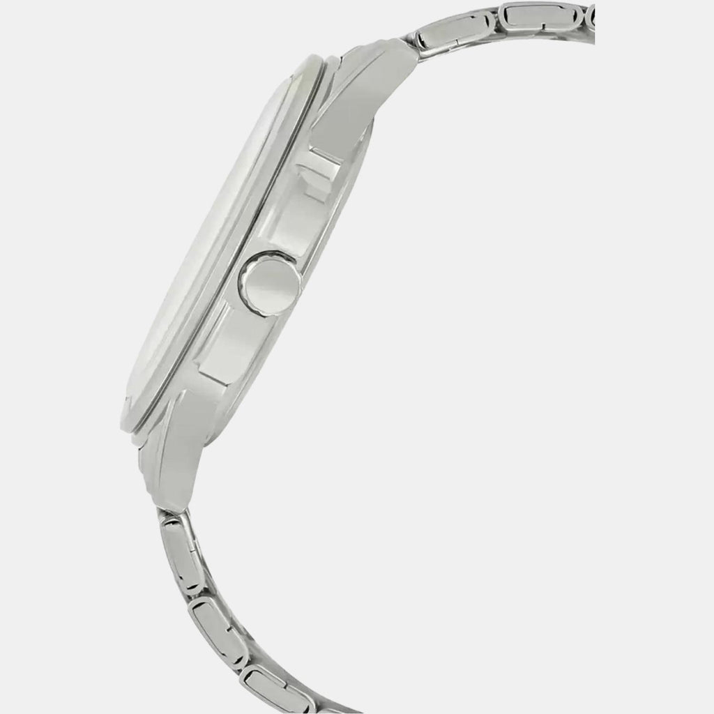 Casio Men Round White watch