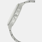 Casio Men Round White watch