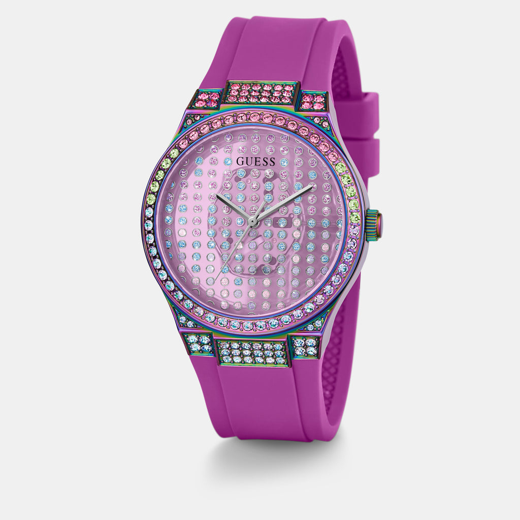 Guess Silicone Clear watch