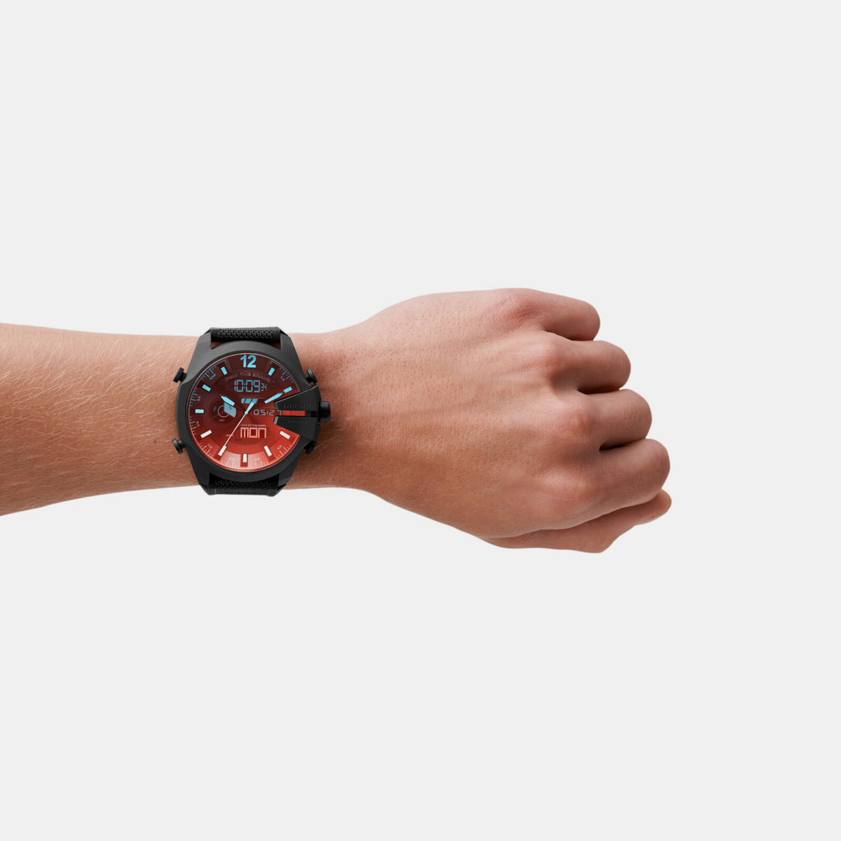 Diesel Stainless Steel Round watch