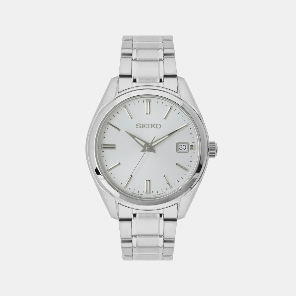 Seiko Round White Analog watch