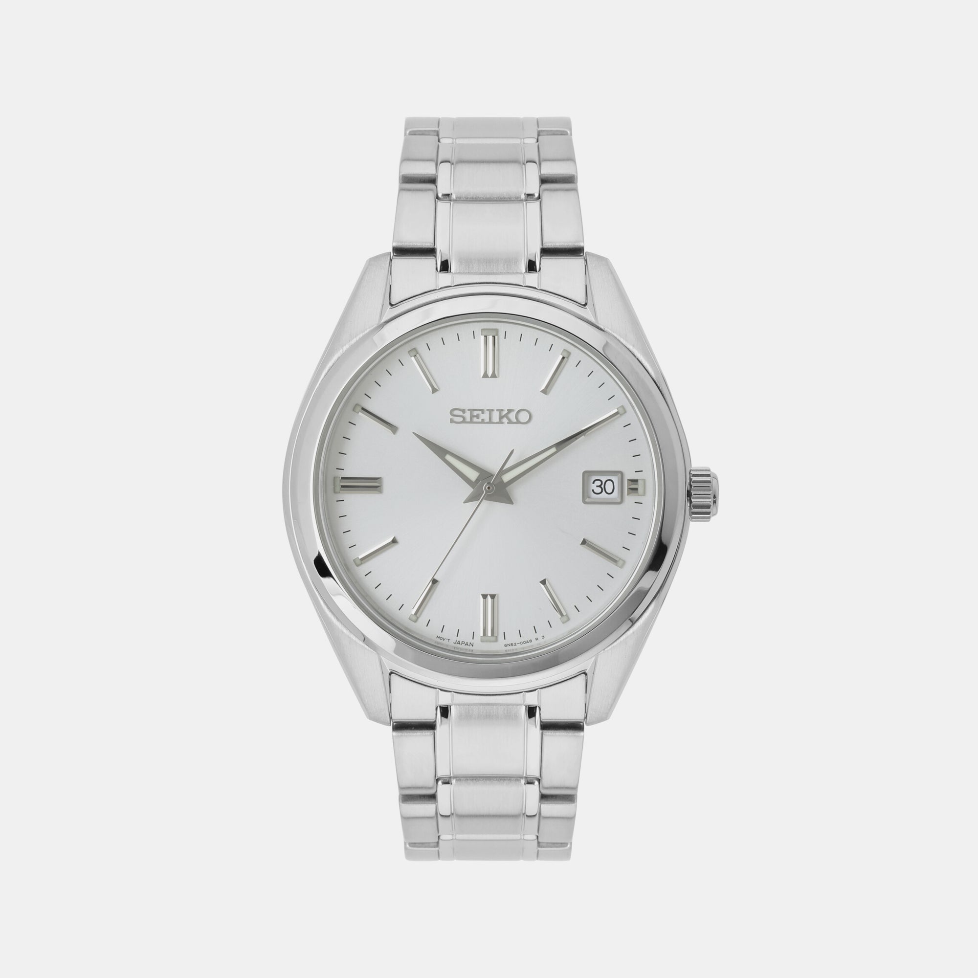 Seiko Round White Analog watch