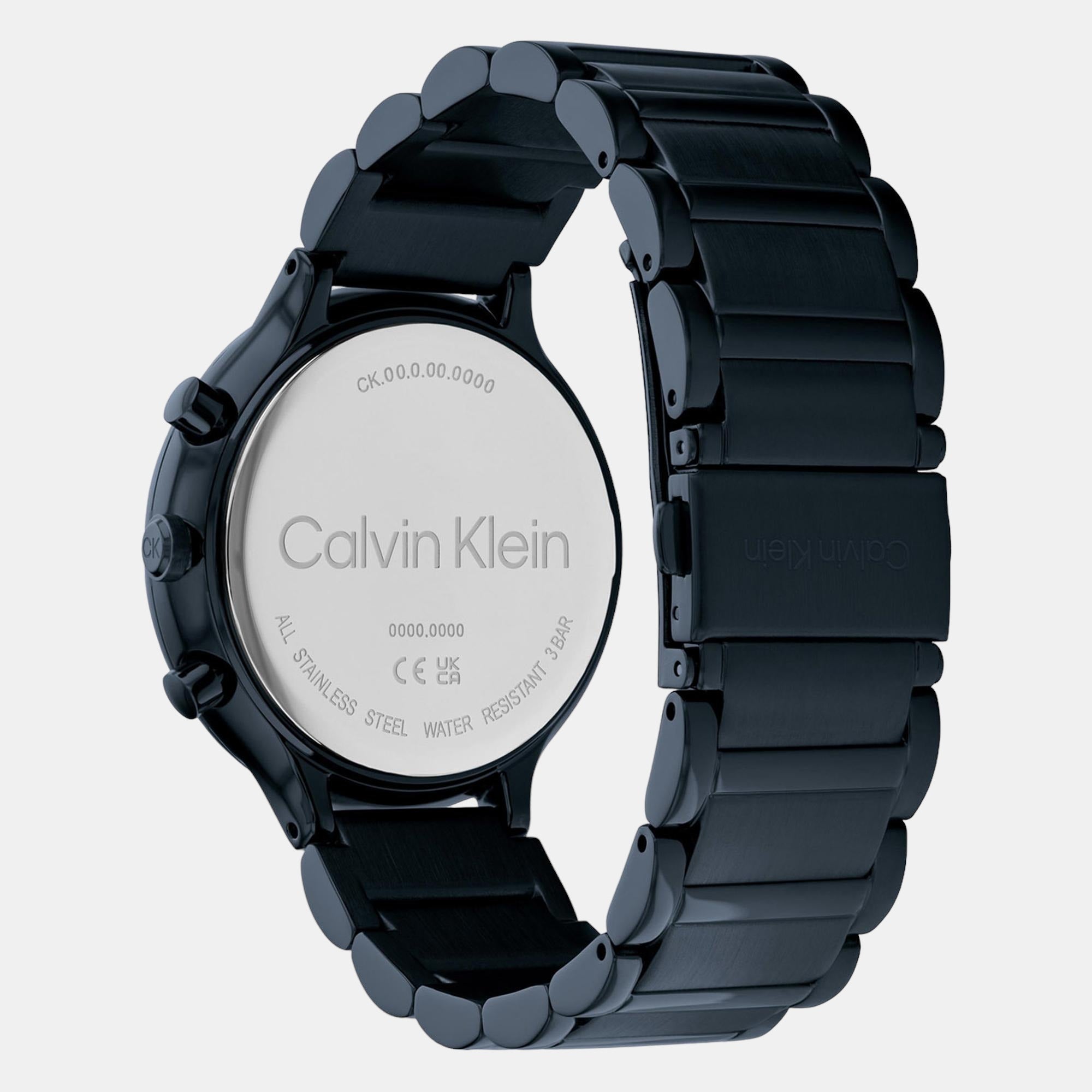 Energize Women Quartz Black Dial Chronograph Stainless Steel Watch 25200242