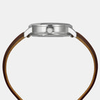 Timex Leather Blue watch