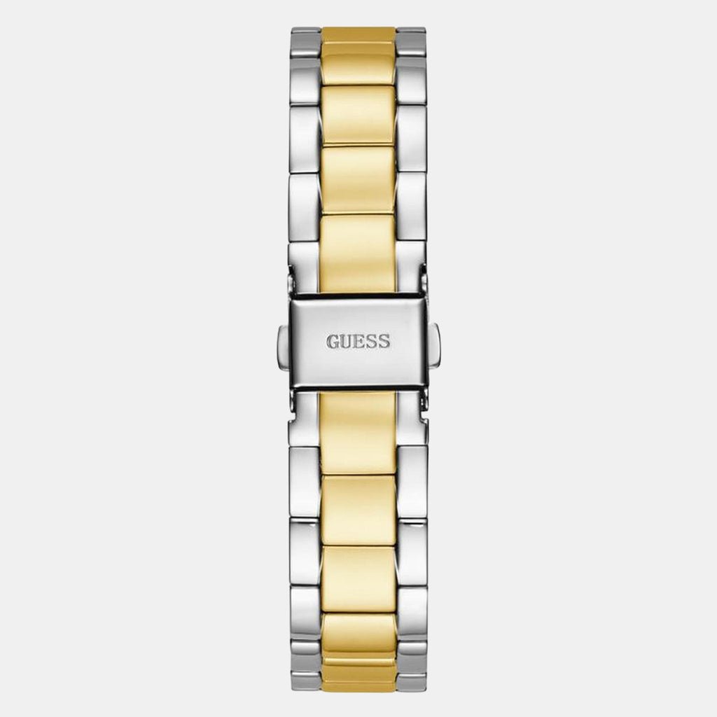 Luna Women Quartz Green Dial Analog Stainless Steel Watch GW0308L5