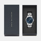 Iconic Men's Blue Analog Stainless Steel Watch DW00100448